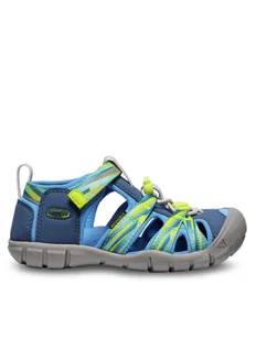 Keen Sandały Seacamp II CNX 1028843 Niebieski - Buty trekkingowe dziecięce - miniaturka - grafika 1
