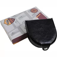 Portfele - AS Roma Unisex 161158 portfel na monety, czarny, Misura 8 x 8,5 x 2 cm - miniaturka - grafika 1