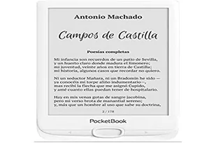 PocketBook Basic 4 (PB606-D-RU) biały - Czytniki ebooków - miniaturka - grafika 1
