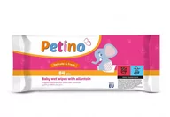 Chusteczki nawilżane - PETINO Delicate&Fresh Nawilżane Chusteczki dla dzieci z alantoiną 1op-84szt - miniaturka - grafika 1