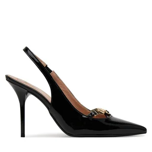 Szpilki LOVE MOSCHINO JA10079G1MIH0000 Czarny - Czółenka - miniaturka - grafika 1