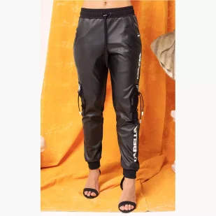 Spodnie lifestyle damskie LABELLAMAFIA  BOTTOM HOLLYWOOD - Spodnie damskie - miniaturka - grafika 1