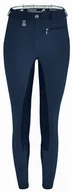 Bryczesy - Pikeur Bryczesy z pełnym lejem Lugana Softshell - navy - miniaturka - grafika 1