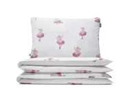 Pościel dla dzieci - pościel baletnice 100x135 cm + 1x 60x40 cm - miniaturka - grafika 1