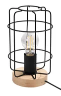 Lampy stojące - Druciana lampka stołowa w stylu loft - A403 Akli - miniaturka - grafika 1