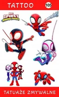 Zabawki kreatywne - Tatuaż Zmywalny Spidey i Przyjaciele Przepiękny Zestaw dla Dzieci Spiderman - miniaturka - grafika 1