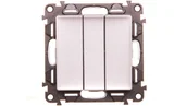 Wyłączniki światła i elektryczne - Legrand Legrand Valena Life aluminium łącznik potrójny l_752303 - miniaturka - grafika 1