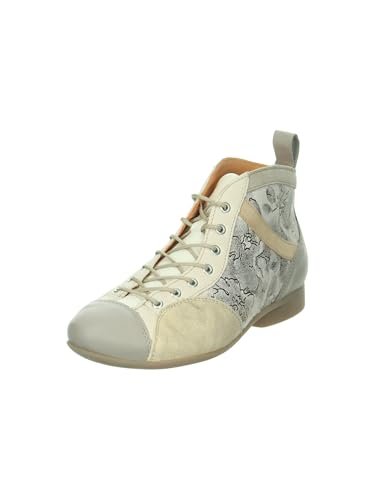 Think! Damskie GUAD2 skórzana podszewka modne kozaki, Bianco/Kombi 1010, 39 EU
