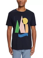 Koszulki męskie - ESPRIT T-shirt męski, 400/granatowy., M - miniaturka - grafika 1