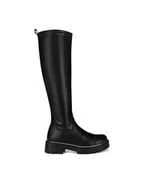 Kozaki damskie - Beverly Hills Polo Club Oficerki WS13202-06 Czarny - miniaturka - grafika 1