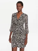 Sukienki - Morgan Sukienka codzienna 252-RUDDY Czarny Regular Fit - miniaturka - grafika 1