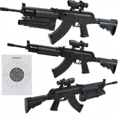 Zabawki militarne - Karabin Pistolet Na Kulki 6Mm Laser 75Cm Replika - miniaturka - grafika 1