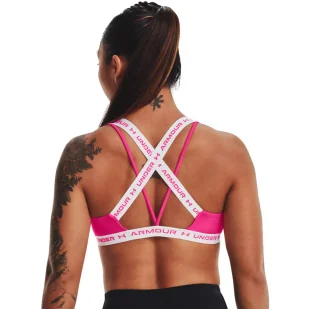Biustonosz sportowy Under Armour Crossback Low - Bielizna sportowa damska - miniaturka - grafika 6