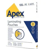 Akcesoria do laminatorów - Fellowes FOLIE DO LAMINOWANIA A4 LIGHT 100SZT/OP 6003201 - miniaturka - grafika 1