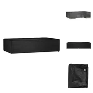 Pokrowce na meble ogrodowe - vidaXL Pokrowiec na meble ogrodowe 12 oczek 315x180x75 cm prostokątny - Pokrowce ochronne na meble ogrodowe - miniaturka - grafika 1