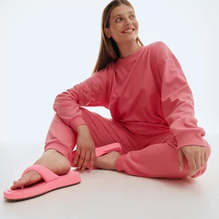 Piżamy damskie - Reserved Reserved - Dwucześciowa piżama - Różowy - grafika 1