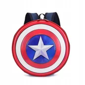 Plecaki - Plecak tarcza Kapitana Ameryki Thor Avengers Iron Man Hulk Avenger z Pl - miniaturka - grafika 1