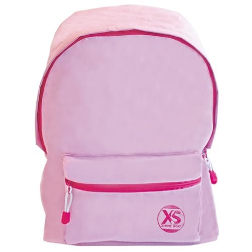 Grafoplas 37500354. Plecak szkolny, Jasnoróżowy, 34x44x18cm, Wzmocnienie podstawy PVC, Jasnoróżowy, 34x44x18cm, Szkolny