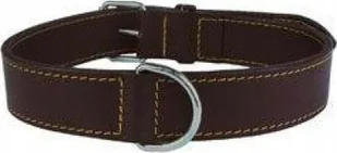 Zolux LEATHER LINED COLLAR 40MM BRN - Obroże dla psów - miniaturka - grafika 1