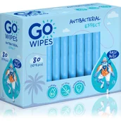 Chusteczki nawilżane - GoWipes Anti-Bacterial Effect odświeżające chusteczki nawilżane 10x8 szt. - miniaturka - grafika 1