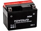 Akumulatory motocyklowe - AKUMULATOR POWERAID 12V 4AH 50A CB4L-B - miniaturka - grafika 1
