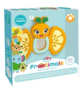 Gryzak Silikonowy Frootimals  Orangiefly - Gryzaki dla dzieci - miniaturka - grafika 1