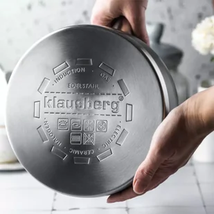 KLAUSBERG KB-7643 CZAJNIK STALOWY Z GWIZDKIEM 3L  - Czajniki na gaz - miniaturka - grafika 6