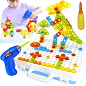 Zabawki kreatywne - MAXY C.O. Mozaika kreatywna z wkrętarką 5902802914231 - miniaturka - grafika 1