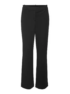 Spodnie damskie - bestseller a/s Vmlucca Mr Straight Jersey Pant Noos spodnie damskie, czarny, 34-XL - grafika 1