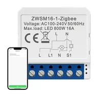 Systemy inteligentnych domów - Inteligentny przełącznik dopuszkowy ZigBee Avatto ZWSM16-W1 TUYA - miniaturka - grafika 1
