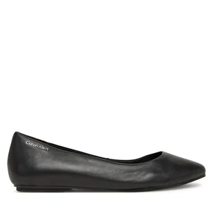 Baleriny Calvin Klein Flat Mary Jane - Lth HW0HW02341 Czarny - Baleriny - miniaturka - grafika 1