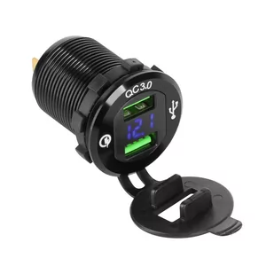 Peiying Ładowarka samochodowa 2xUSB Quick Charge - Ładowarki samochodowe - miniaturka - grafika 1