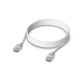 Kable miedziane - Ubiquiti UACC-Cable-Patch-EL-3M-W kabel sieciowy Półprzezroczysty, Biały Cat6 - miniaturka - grafika 1