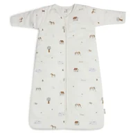 Śpiworki dla dzieci - Jollein śpiworek niemowlęcy do spania całoroczny 4 Pory Roku z odpinanymi rękawami FARM 70 cm - miniaturka - grafika 1
