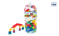 Klocki - TechnoK, Techno 4, Klocki 190 elementów w worku, 0526 - miniaturka - grafika 1