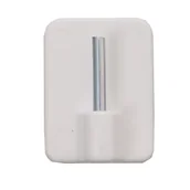 Karnisze - Wieszak zazdrostki Malva 4 szt biały - miniaturka - grafika 1