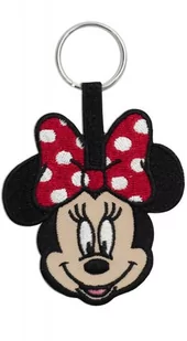 Minnie Mouse Face - tkany brelok 4,5x6 cm - Breloki - miniaturka - grafika 1