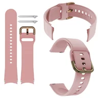 Akcesoria do smartwatchy - Pasek do Amazfit GTR Mini smartwatch różowa opaska 20mm z teleskopami (Różowy) - miniaturka - grafika 1