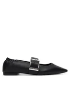 Baleriny - DKNY Baleriny Cormic K3501170 Czarny - miniaturka - grafika 1