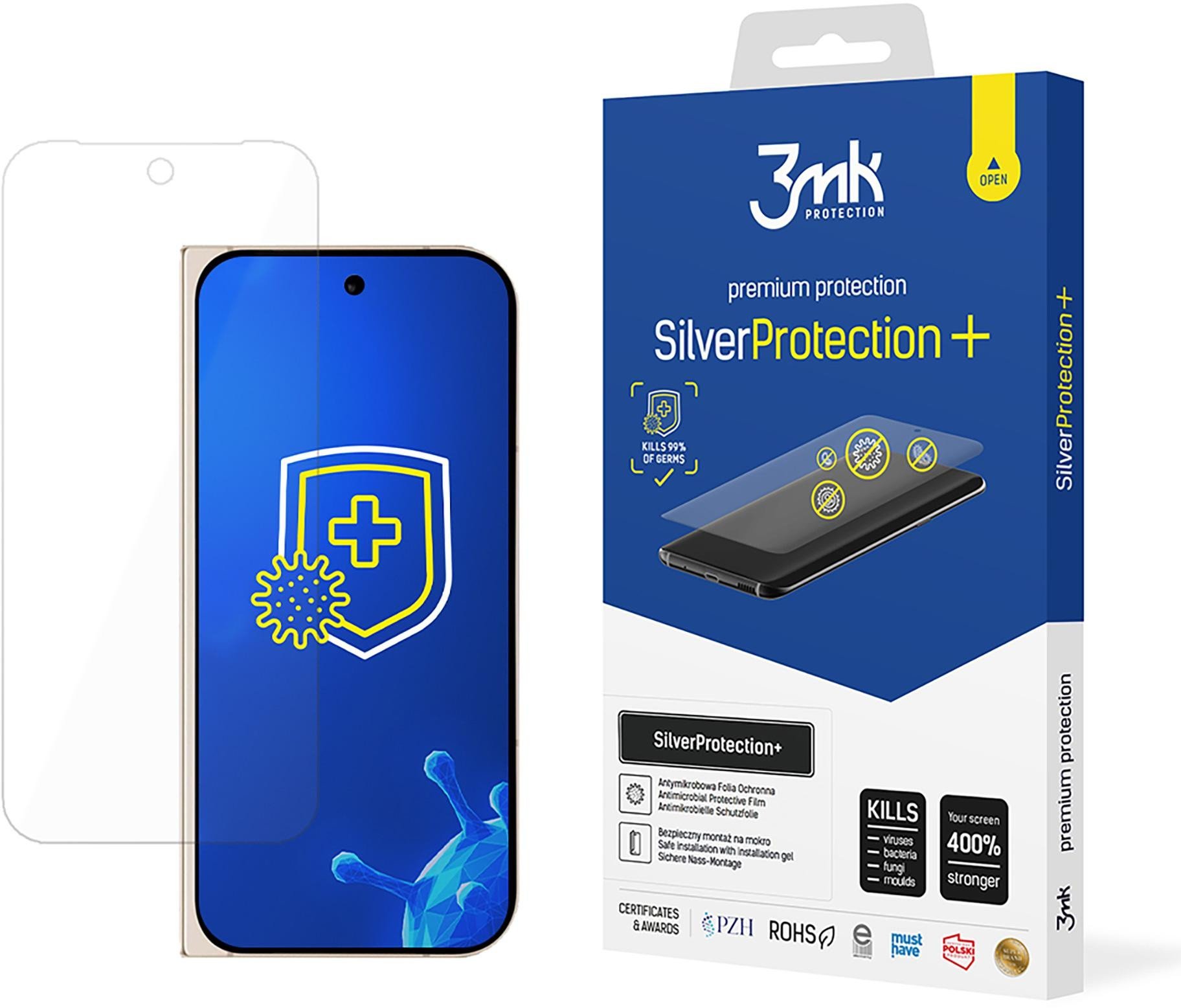 GOOGLE PIXEL 9 PRO FOLD FRONT - 3MK SILVERPROTECTION+
