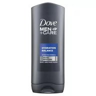 Żele pod prysznic dla mężczyzn - Dove Men+Care Hydration Balance żel pod prysznic do ciała i włosów dla mężczyzn (Body And Face Wash) 400 ml - miniaturka - grafika 1