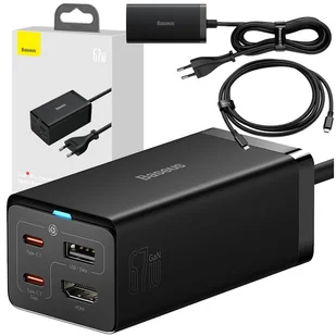 Ładowarka sieciowa Baseus GaN5 Pro 67W - Ładowarki do telefonów - miniaturka - grafika 1