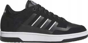 Buty Męskie Adidas Rapid Court Low Czarne JP5247 r 43 1/3 - Buty sportowe męskie - miniaturka - grafika 1