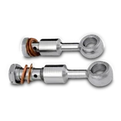 Części motocyklowe - Zestaw Accossato 1-Otworowa Śruba + Adapter + 3 Miedziane Podkładki - miniaturka - grafika 1