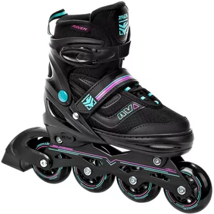 Rolki Regulowane Raven Drill Mint/Pink 38-41 - Rolki - miniaturka - grafika 1