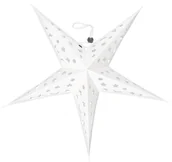 Ozdoby bożonarodzeniowe - GWIAZDA PAPIEROWA 3D ZAWIESZKA ŚWIĄTECZNA DUŻA - miniaturka - grafika 1