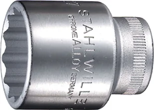 Stahlwille Nasadka 1/2" 32mm,12-kątna, krótka - Klucze i nasadki - miniaturka - grafika 1