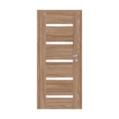 Drzwi wewnętrzne - Skrzydło drzwiowe pokojowe Tinos orzech karmel 90 lewe Classen - miniaturka - grafika 1