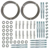 Kratki i pergole - Nature Zestawy do trejażu ogrodowego, wykonane z drutu, 2 szt. Outsideliving - miniaturka - grafika 1