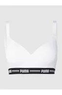Biustonosze - Biustonosz typu bralette z paskiem z logo - Puma - miniaturka - grafika 1